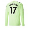 Herren Fußballbekleidung Manchester City Kevin De Bruyne #17 3rd Trikot 2022-23 Langarm